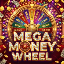 Mega Money Wheel slot game at Kingdom Casino for UK players